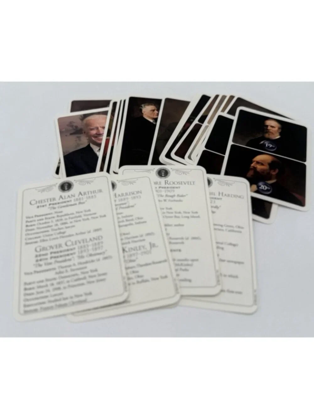 36 Presidents Of The United States Flascards Benton